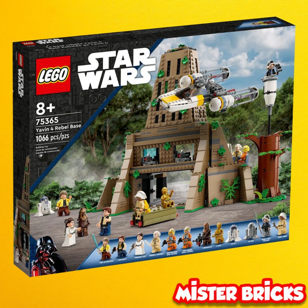 LEGO® Star Wars™ 75365 Yavin 4 Rebel Base ชุดฐานทัพกบฏยาวิน 4