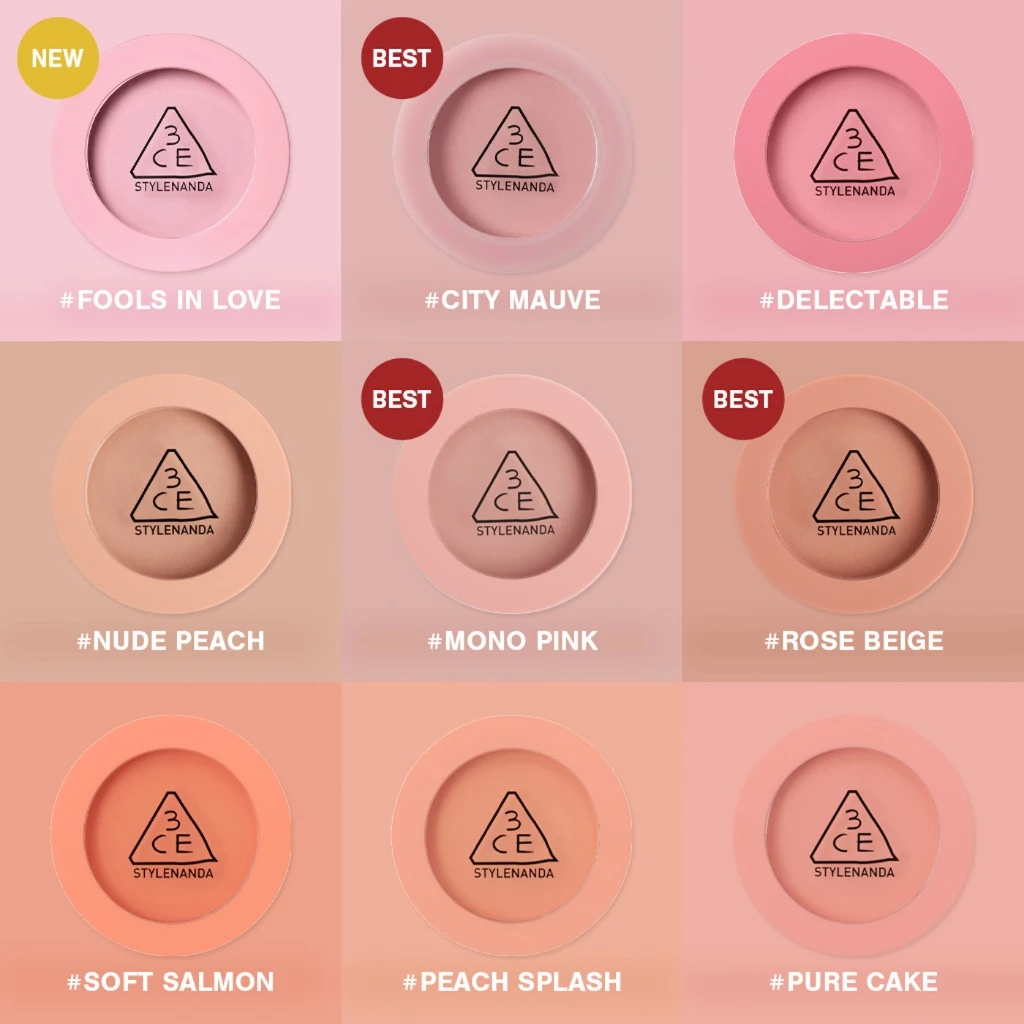 3CE - Mood Recipe Face Blush ทรีซีอี บลัชออนเนื้อฝุ่น thumbnail 3