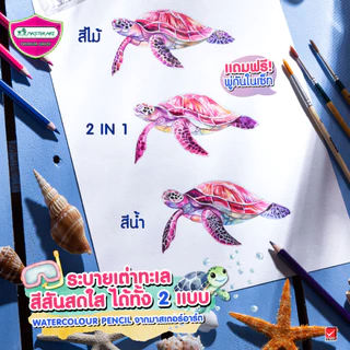 Master Art สีไม้ สีไม้ระบายน้ำ 48 สี จำนวน 1 กล่อง