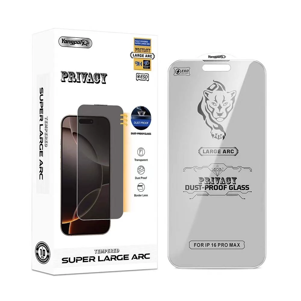 ฟิล์มกระจกใสไร้ขอบเต็มจอโค้ง 0.4MM สำหรับ iphone 17promax 16pro 15plus 14pro 13proamx 12 13pro 11 xs xr xmax 14promax thumbnail 3