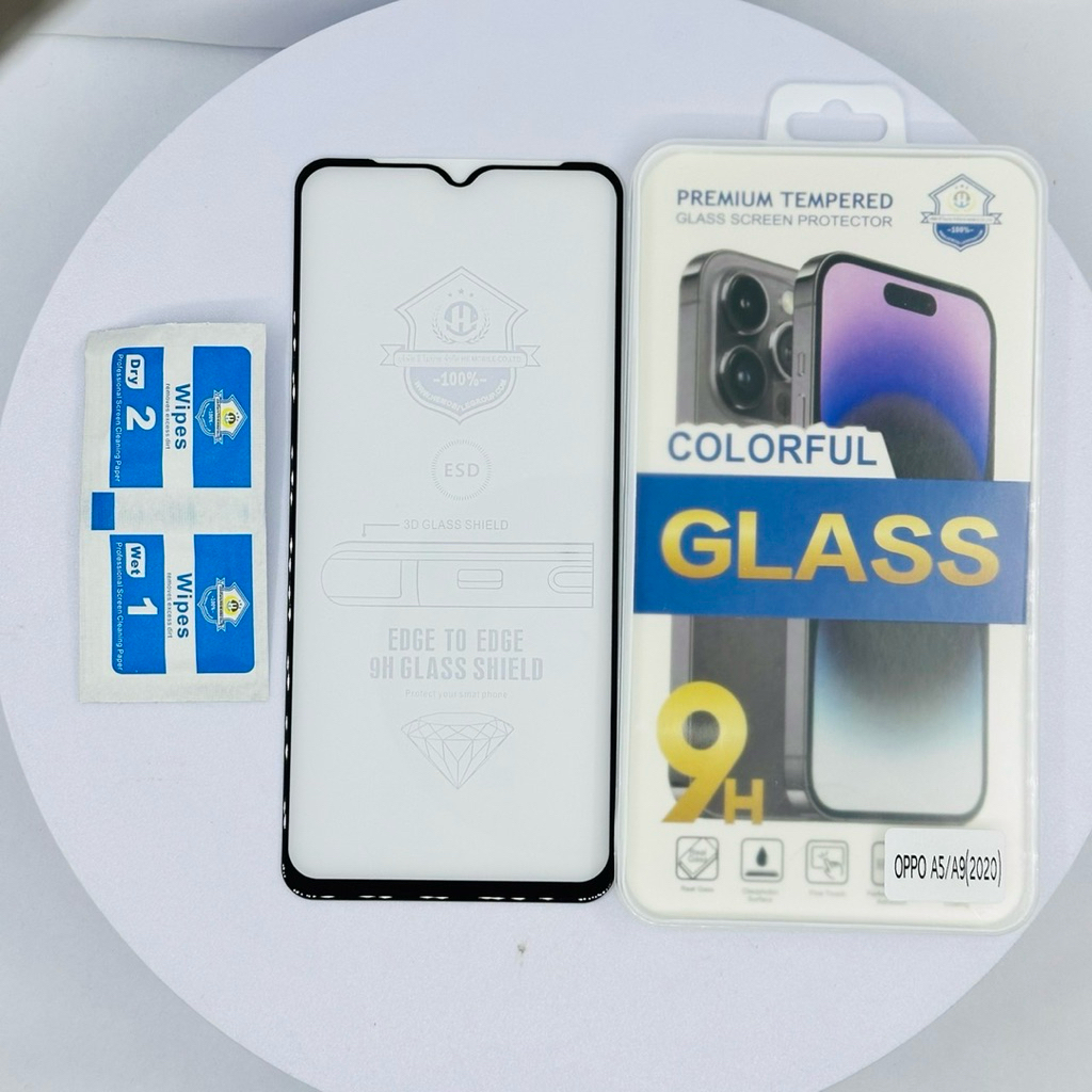 ฟีล์มกระจกเต็มจอ Full สำหรับOPPO A91 A92 A93 A94 A95 A96 Reno7 Reno7z Reno7z Reno8z F5 F7 F9 A77s A7