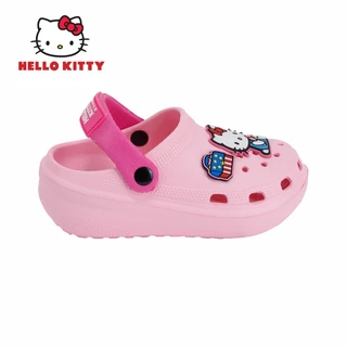 Hello Kitty รองเท้าหัวโตคิตตี้ รองเท้าแตะรัดส้น สำหรับเด็กหญิง ลายคิตตี้ รุ่นKTL-530