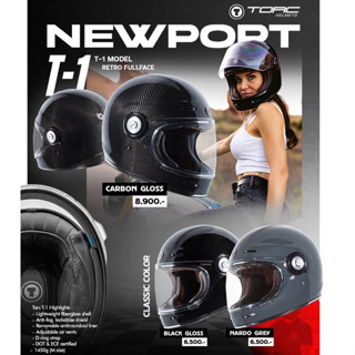 Torc T1 หมวกกันน็อควินเทจ จากอเมริกา