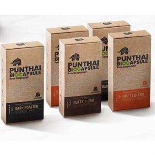 Punthai Coffee กาแฟแคปซูล 4 กล่อง รับฟรีกาแฟแคปซูล 1 กล่อง