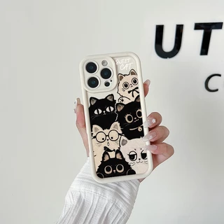 Sweet cat เคส Realme C53/C51/C51S Note 50 Note 60 7i/C17 C65 C75 C11 2021/C20 5i/5S/6i/C3 C11 2021/C20 C21Y/C25Y