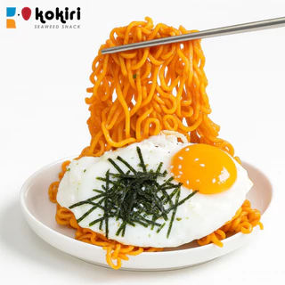 สาหร่ายเส้นฝอยย่าง 1 กิโลกรัม (ไม่ปรุงรส) มีฮาลาล | โรยทาโกะยากิ มาม่าเกาหลี | นำเข้าเกาหลี