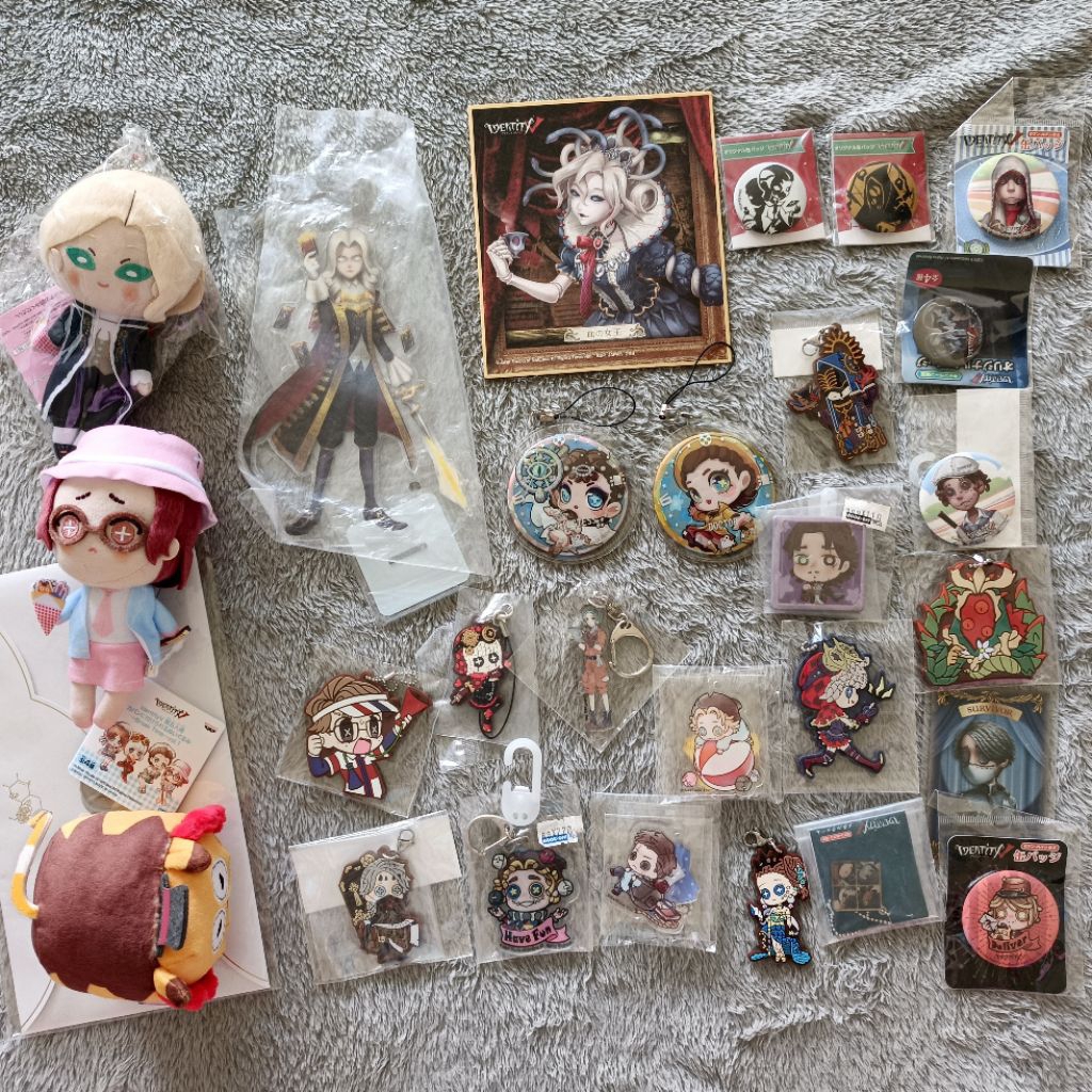 ขอฃสะสม identity v ไอเดนติตี้วี เข็มกลัด โปสการ์ด  พวงกุญแจ ลิขสิทธิ์แท้