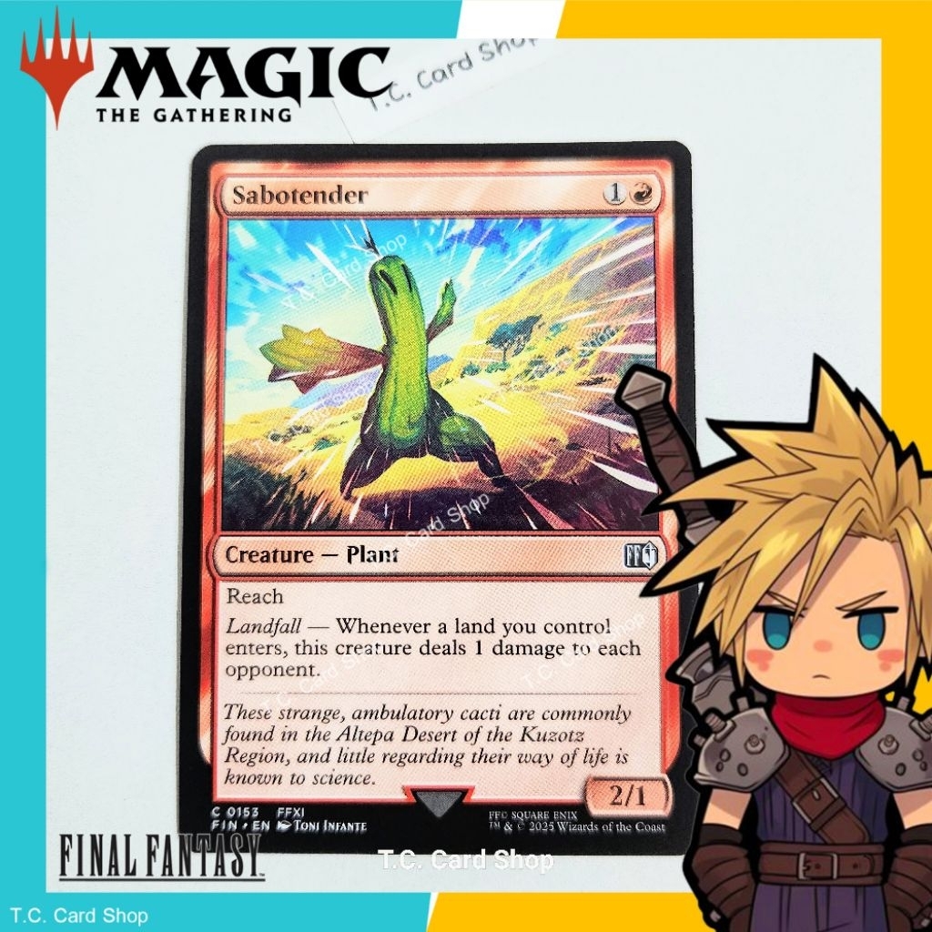 Sabotender - C0153 - Final Fantasy - Magic the Gathering (MTG)
