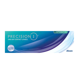 Precision1 for Astigmatism คอนแทคเลนส์รายวันสำหรับสายตาเอียง (1 กล่อง : 30ชิ้น)