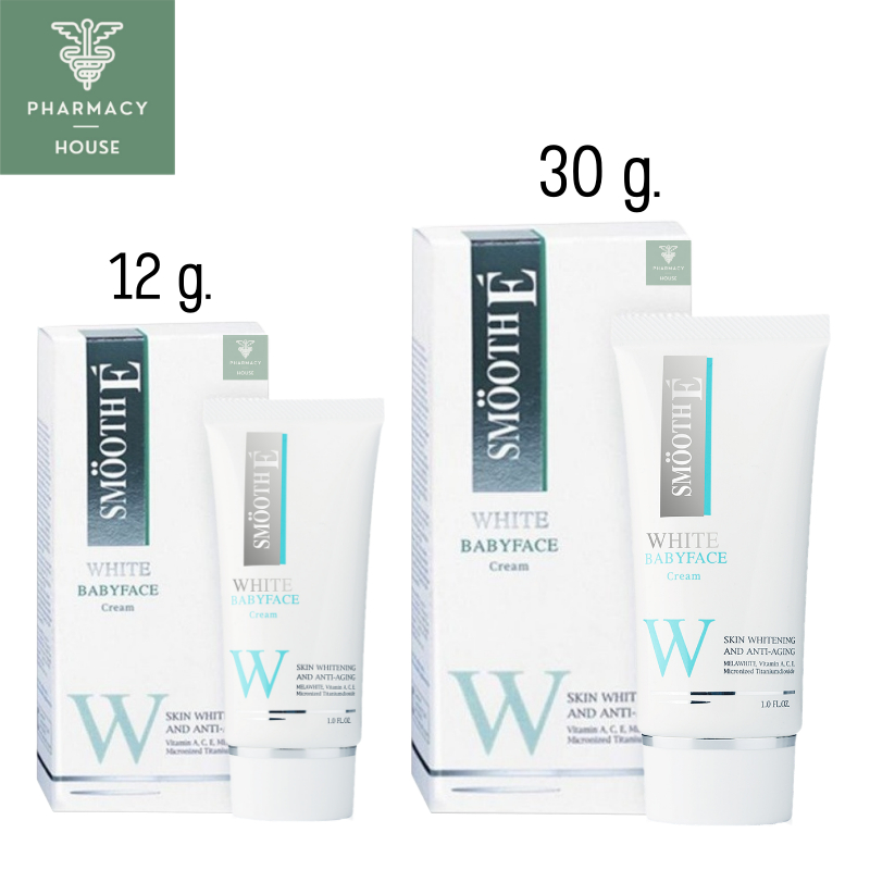 Smooth E white babyface cream