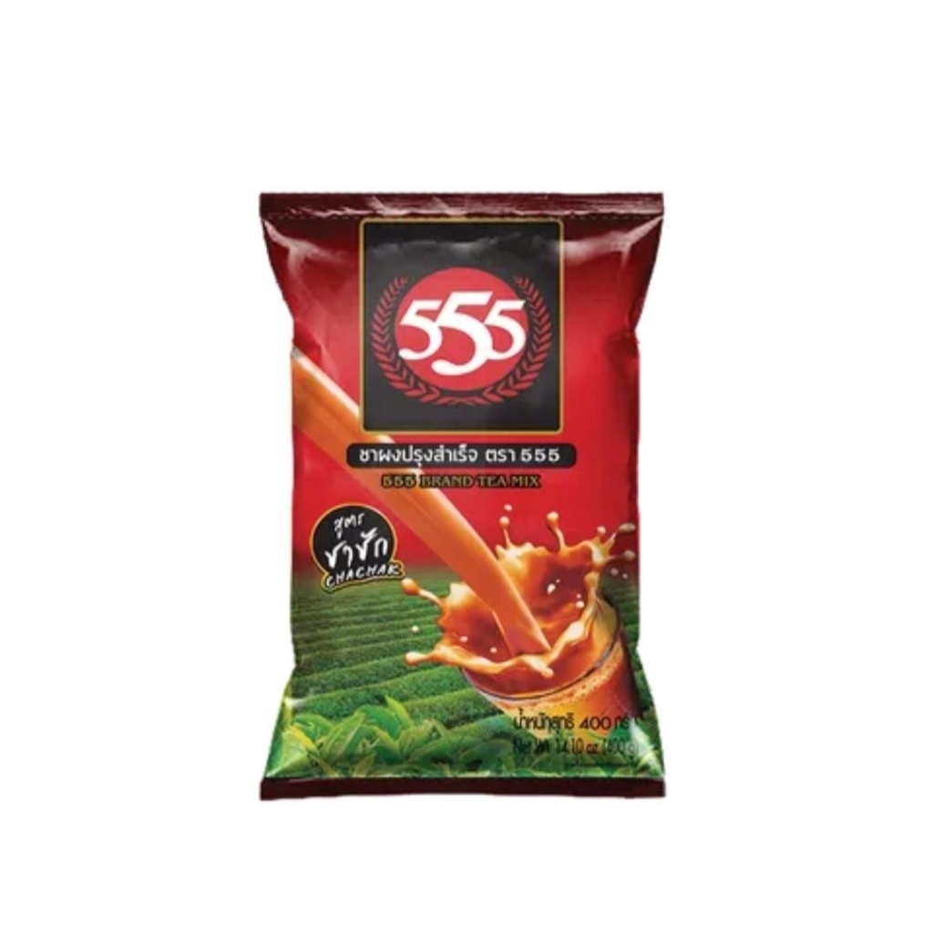 555 ชาผงสูตรชาชัก 400 กรัม