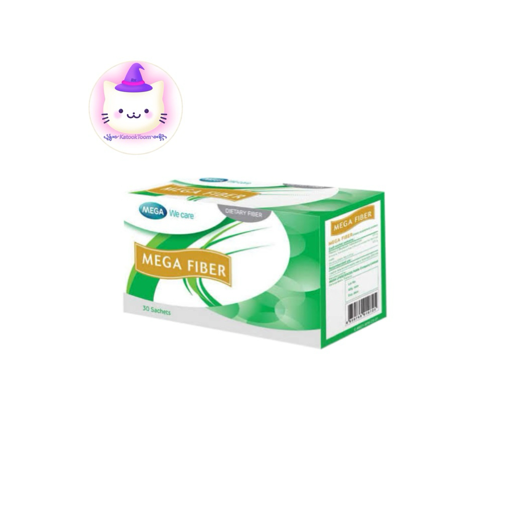 MEGA WE CARE MEGA FIBER  เมก้าวีแคร์ เมก้า ไฟเบอร์ (30 ซอง)