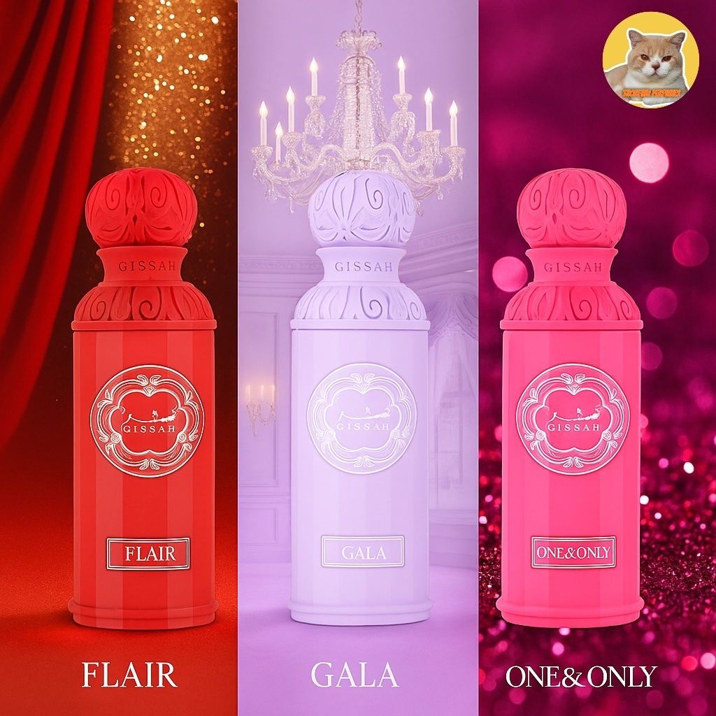 เซตน้ำหอม Gissah Enchanted - 3X50ML Set 3 ขวด ขวด ละ 50 ml ของแท้ พร้อมถุงจาก shop