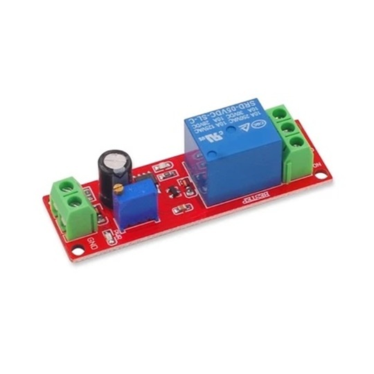 ACS RT12 รีเลย์หน่วงเวลา 12Vdc Ne555 ปรับเวลาได้ 0~10S อุปกรณ์เสริมรถยนต์ Timer Switch Adjustable Module ปรับหน่วงเวลา