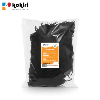 สาหร่ายวากาเมะยาวอบแห้ง 1กก. (500g x2) นำเข้าจากเกาหลี สำหรับซุป สลัด อาหารญี่ปุ่น เกาหลี
