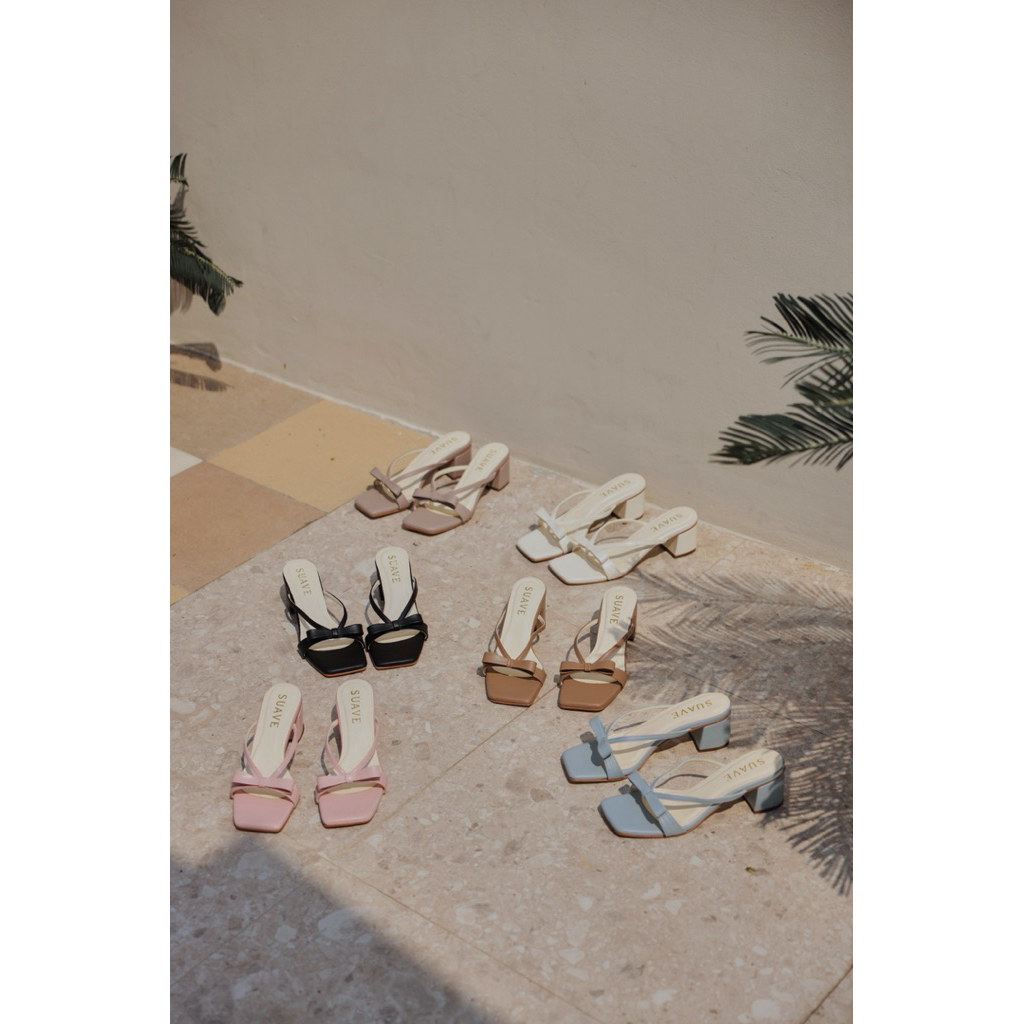 New Lot ! Beam Sandal รองเท้าแตะเปิดปลายเท้าเสริมส้น 1.2 นิ้ว นุ่มเท้า เดินสบาย สีพาสเทลเข้ากับทุกสีผิว