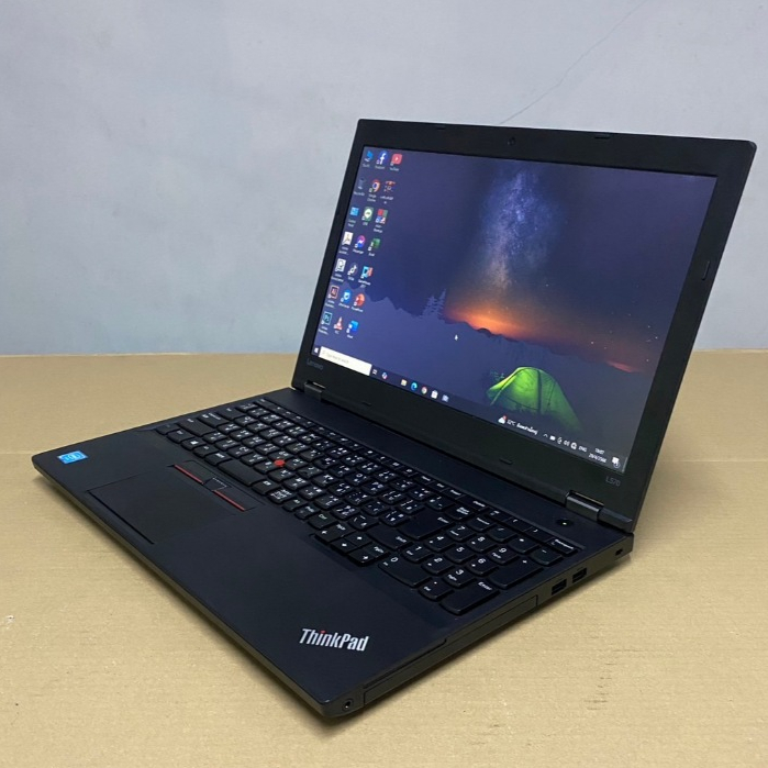 โน๊ตบุ๊คมือสอง Notebook Lenovo L570 Core i5gen6(RAM:4-8GB/HDD:500GB) ขนาด15.6" คีย์บอร์ดตัวเลขแยก