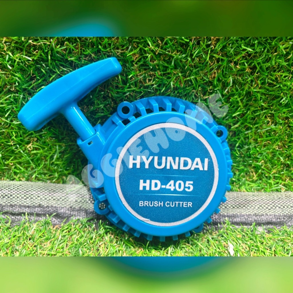 HYUNDAI ลานสตาร์ท รุ่น HD-405 BRUSH CUTTER อะไหล่ลานสตาร์ท ลานดึงสตาร์จ ลานดึงเบา เครื่องตัดหญ้า ชุดสตาร์ท อะไหล่