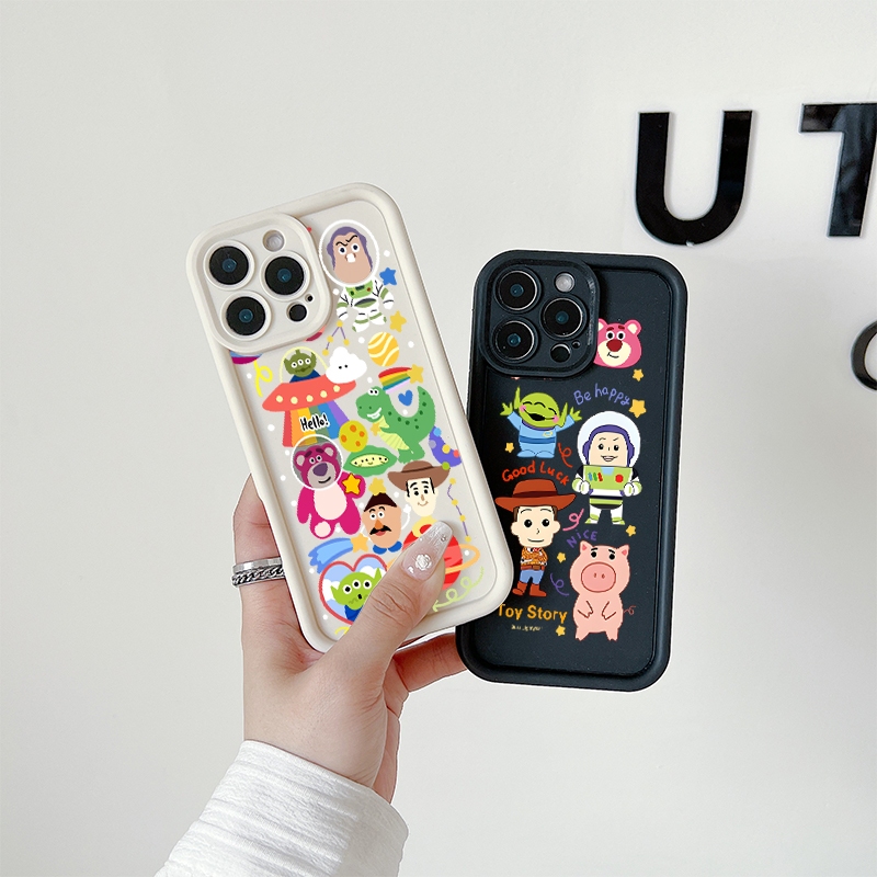 Toy Story เอเลี่ยนหมูปก เคส  Infinix Hot 40i Smart8/8Pro/8Pro+/HD SPARK20/SPARK20C Tecno Spark Go 2024 GT 20 PRO - รูปที่ 7
