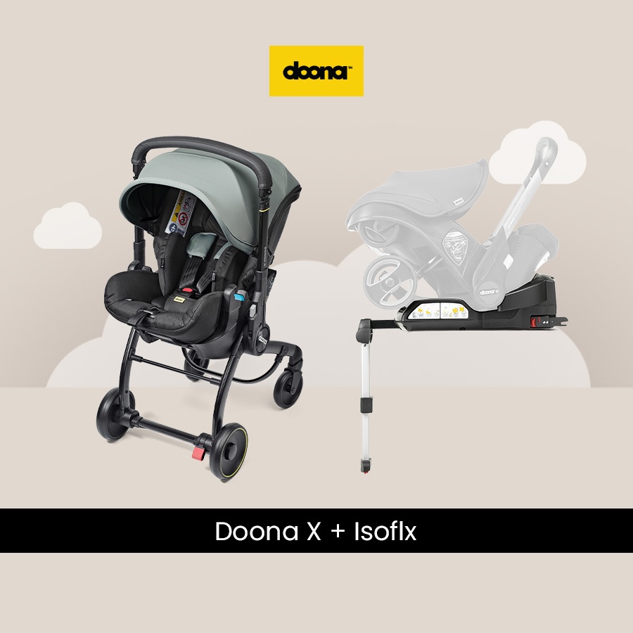 [Premium Babyshop] Doona X + Isofix Base