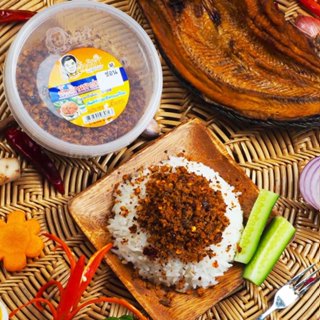 น้ำพริกนรกปลาช่อน จ่าวิรัช ขนาด 120 กรัม 1 กระปุก