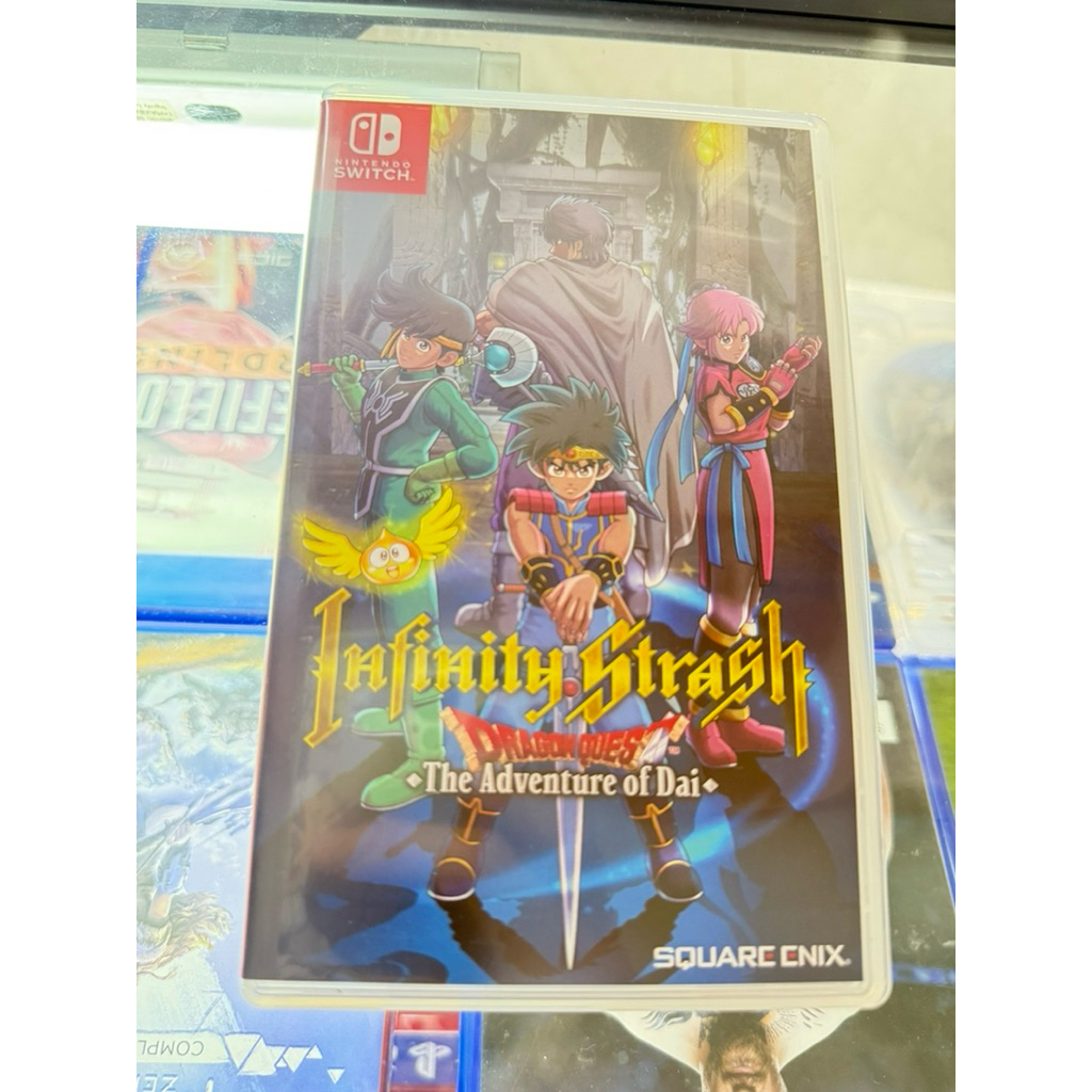 แผ่นสวิตช์มือสอง dragon quest the adventure of dai infinity strash