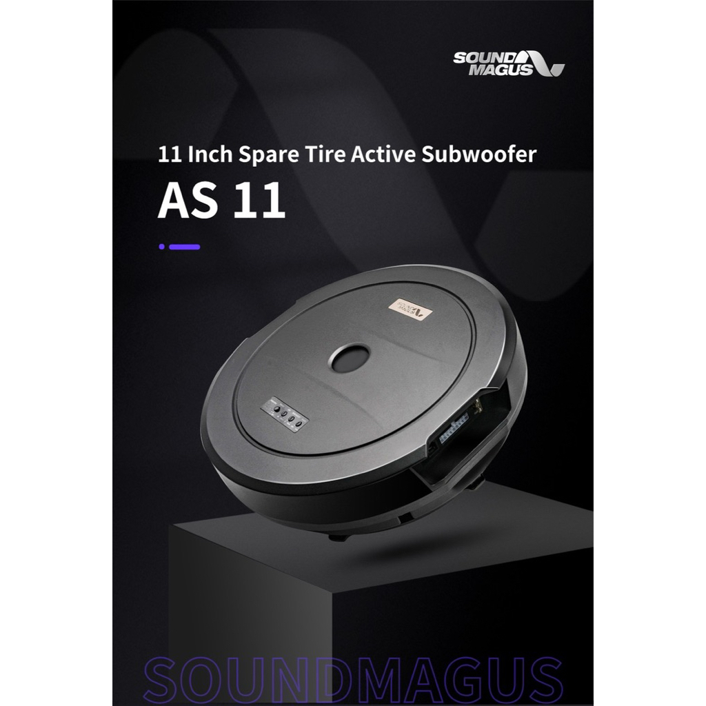 SOUND MAGUS AS11 TIRE ACTIVE SUBWOOFER