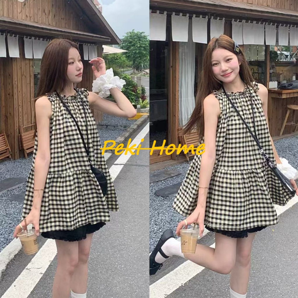 เสื้อแขนกุด สไตล์สาวหวาน สวมใส่สบาย
