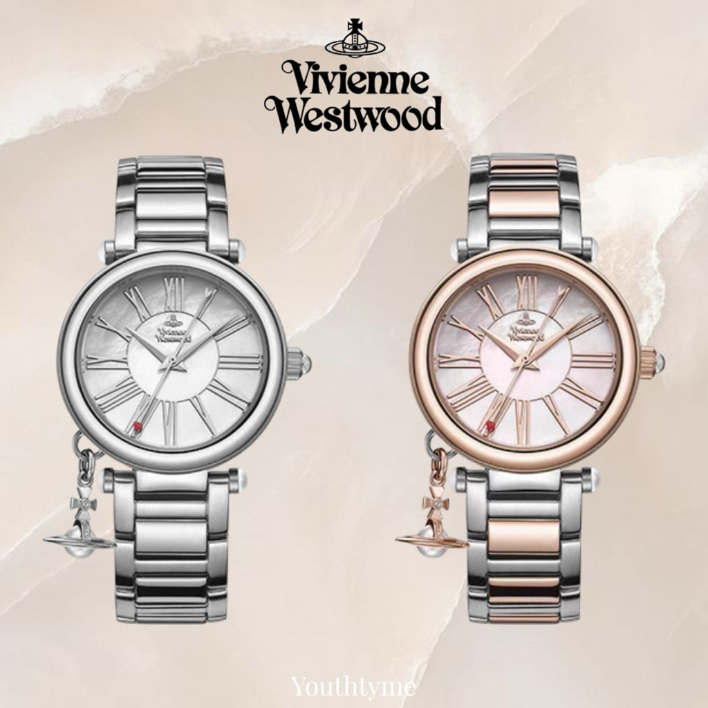 นาฬิกา✨Vivienne Westwood🪐รุ่น Woman Watch Mother Orb 32 mm💯