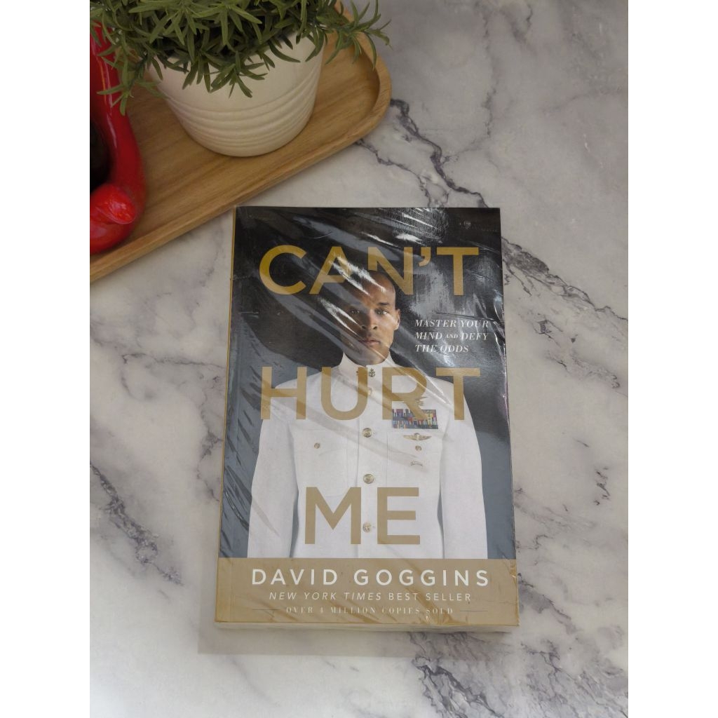 CAN'T HURT ME • David Goggins • หนังสือแท้ | English Edition , Paperback