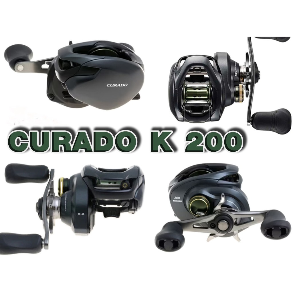 รอก Shimano CURADO 201HG  Curado K คูลาโด้เค