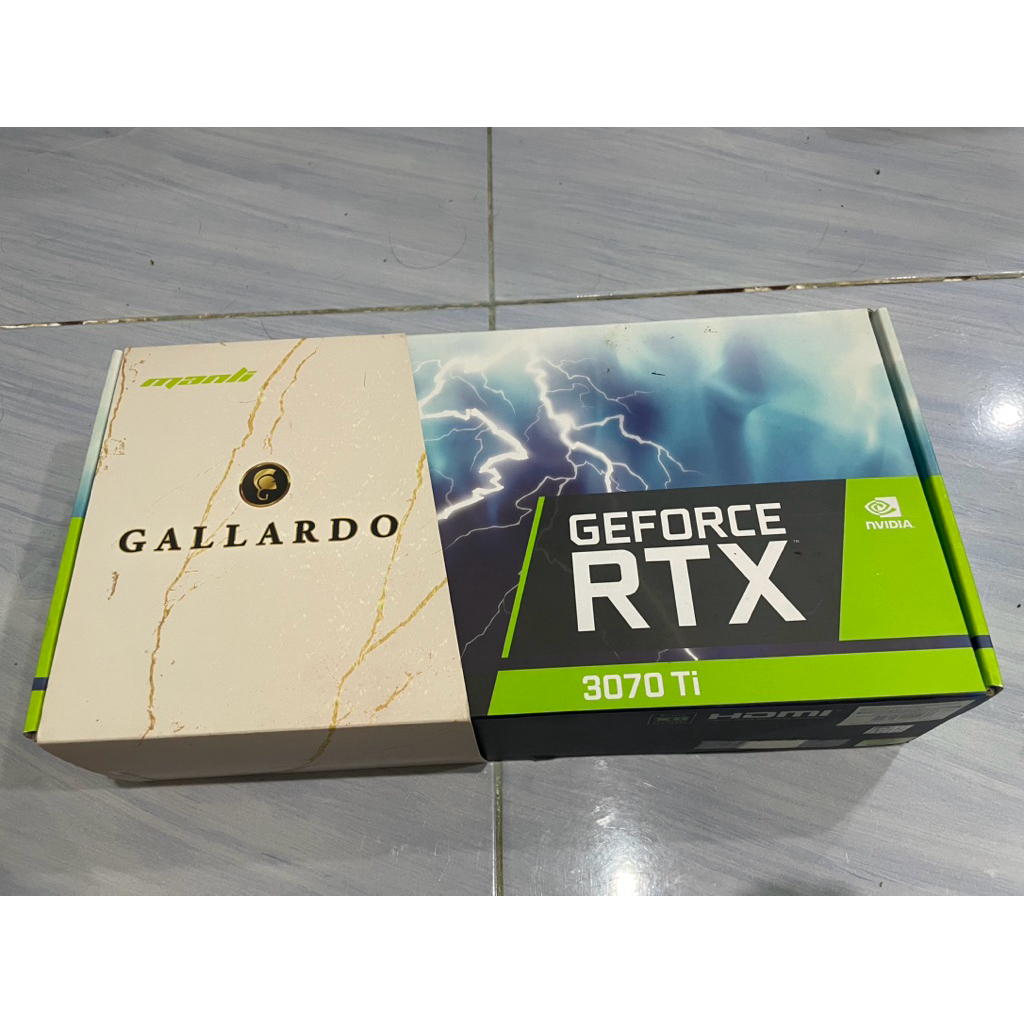 การ์ดจอ  MANLI RTX3070TI GALLARDO 8GB DDR6 มือสอง