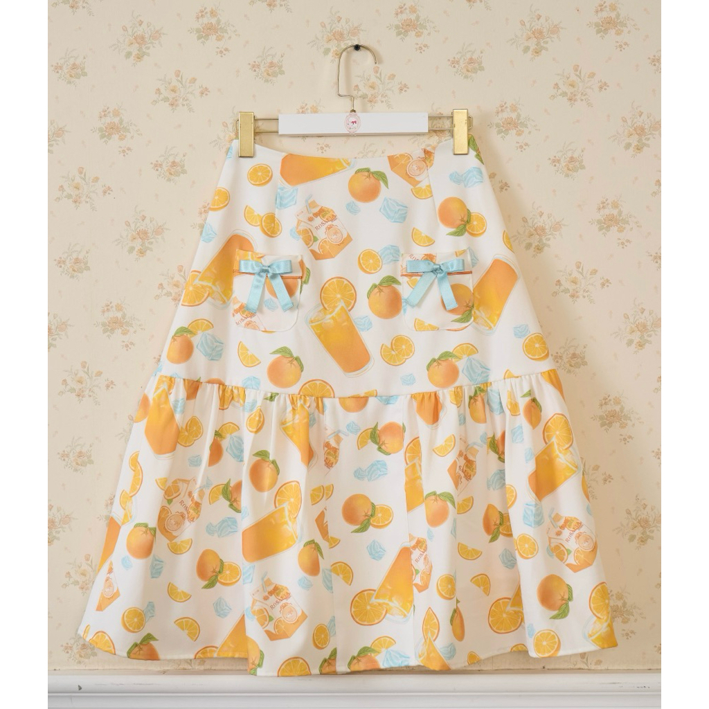 Oh! Orange Juice Skirt 🍊