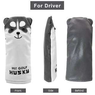ปลอกหุ้มหัวไม้กอล์ฟ ลายหมาฮัสกี้ แบบ 1 ชิ้น (CVH001) Golf Head Cover Husky 1 pcs.