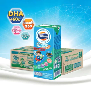 นมโฟร์โมสต์ โอเมก้าuht 180มล. ยกลัง1 ทุกรส