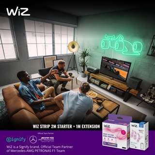 [เซ็ตพิเศษ]WiZ Strip Family Set RGBWW ประกอบด้วย Strip Start…