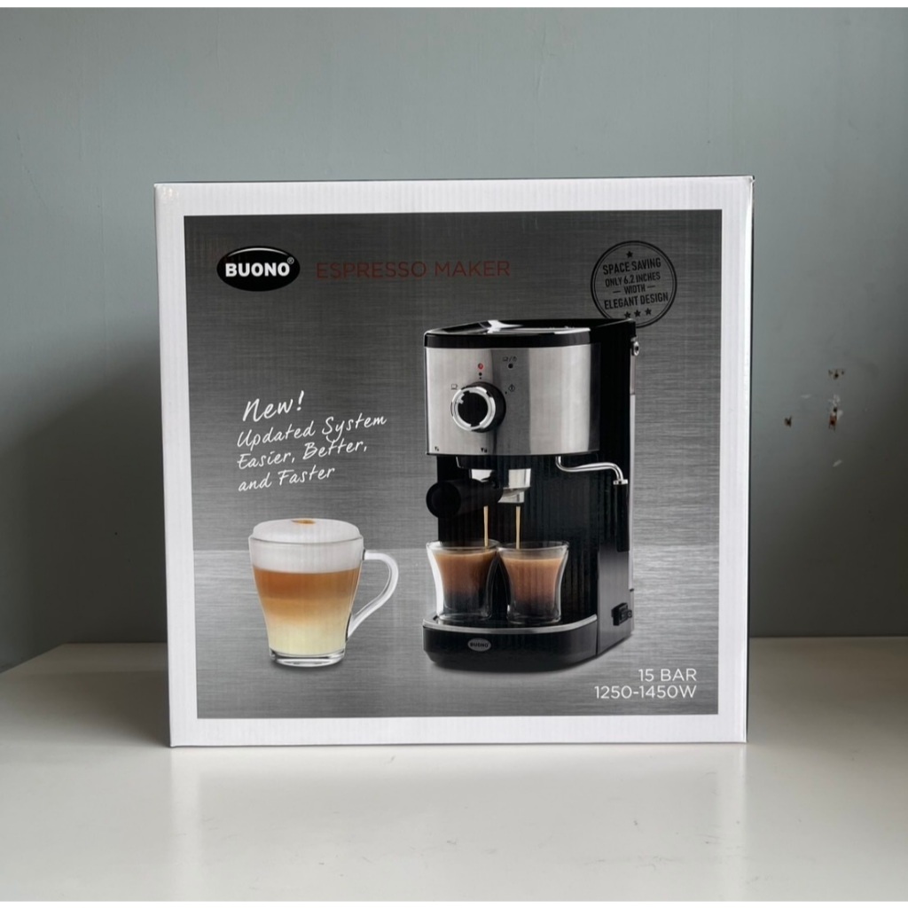 BUONO เครื่องชงกาแฟเอสเพรสโซ รุ่น BUO-265403