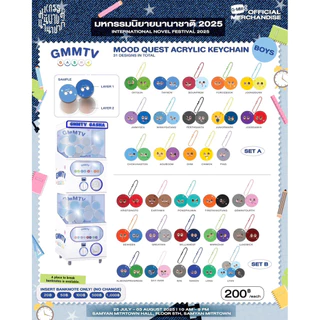 (พร้อมส่ง) - Gashapon GMMTV Novel Fest 2025 (Boys)