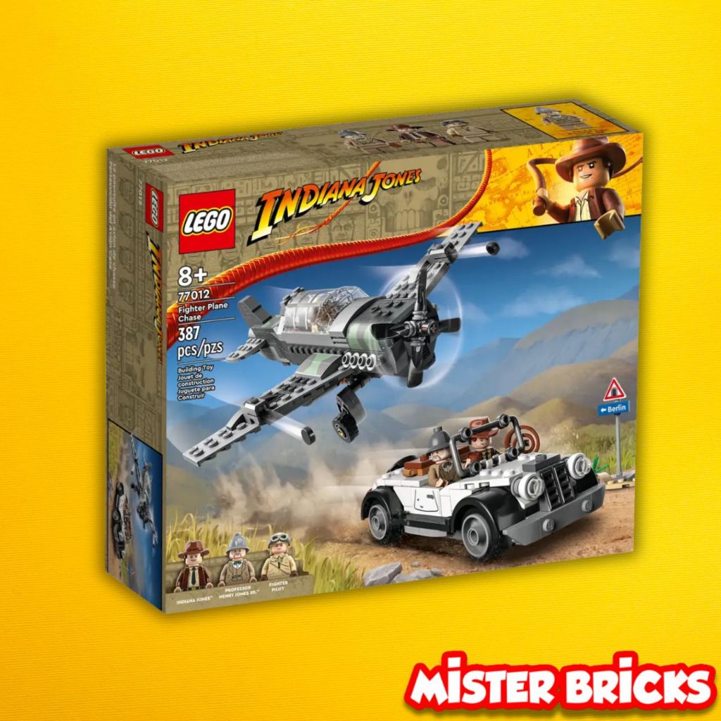 LEGO® Indiana Jones™ 77012 Fighter Plane Chase - WWII Airplane Battle Set