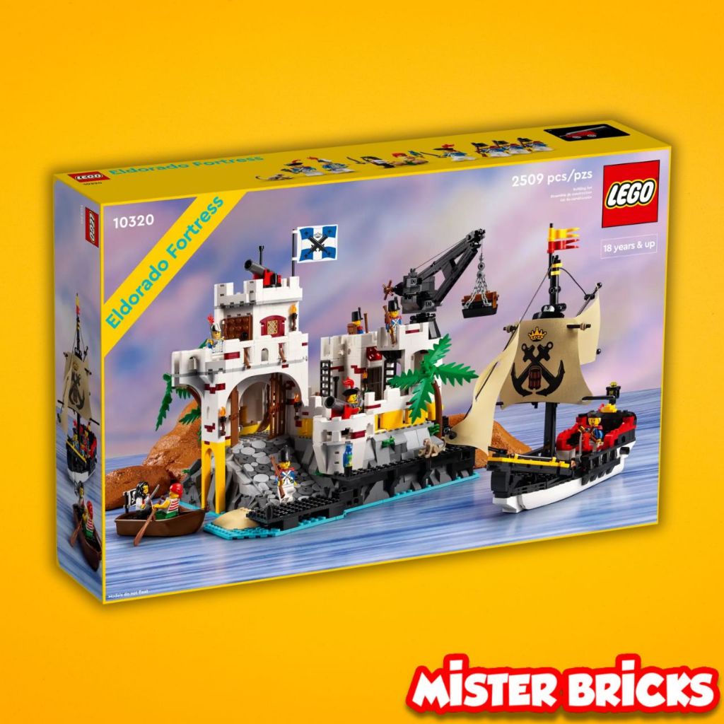 LEGO® Icons Eldorado Fortress 10320 - Classic Pirate Adventure Revival
