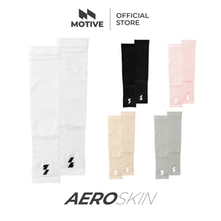MOTIVE ปลอกแขน Arm Sleeves รุ่น AeroSkin ปลอกแขนกันแดด ปลอกแขนวิ่ง ไร้รอยต่อ