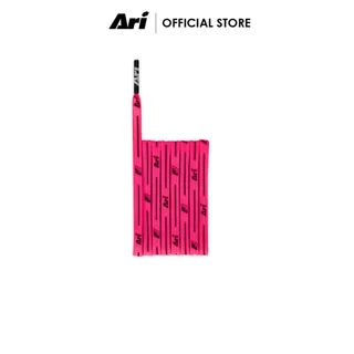 ARI COLORFUL SHOELACES - 3MM/115CM - PINK (AHW1244-09) เชือกรองเท้า อาริ COLORFUL สีชมพู
