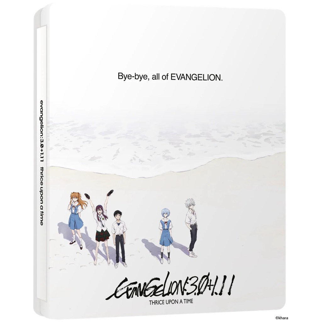 Evangelion:3.0+1.11 Thrice Upon a Time steelbook