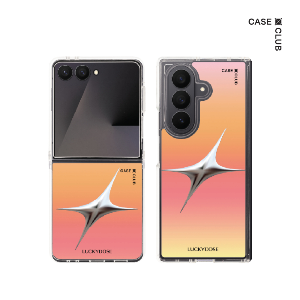 CaseClub เคสซัมซุง เคส Samsung Galaxy Z Flip 7 / Fold 7 ลาย LuckyDose Friday Lucky Color