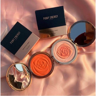 พร้อมส่งค่ะ บลัชดอกกุหลาบสีสวยยย เนื้อฝุ่น**ของแท้ พร้อมส่ง Pony Energy Color