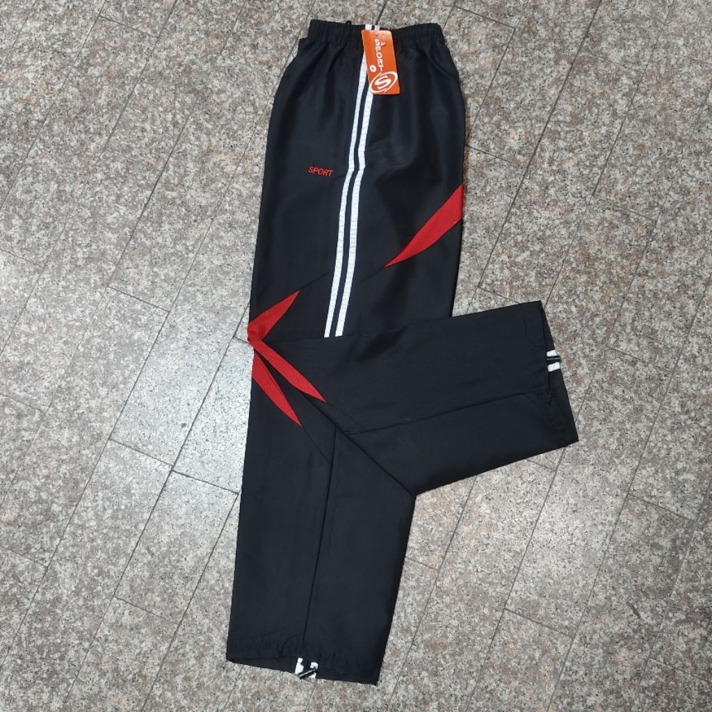 กางเกงผ้าร่ม กางเกงสปอร์ต ขายาว มีซับในซับบตะไคร้สินค้า  พร้อมส่ง