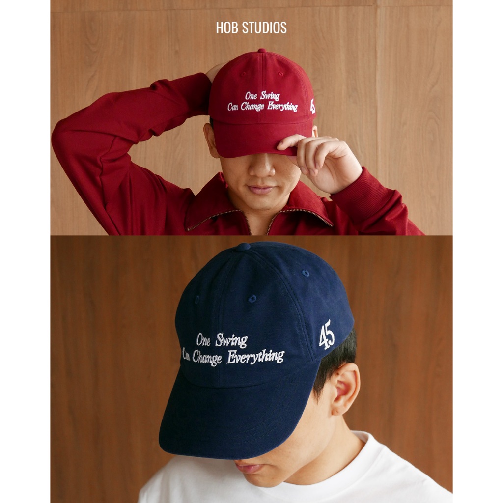 🔥ทักแชทรับโค้ดลดเพิ่ม One Swing Go Golf Collection Cap HOB STUDIOS