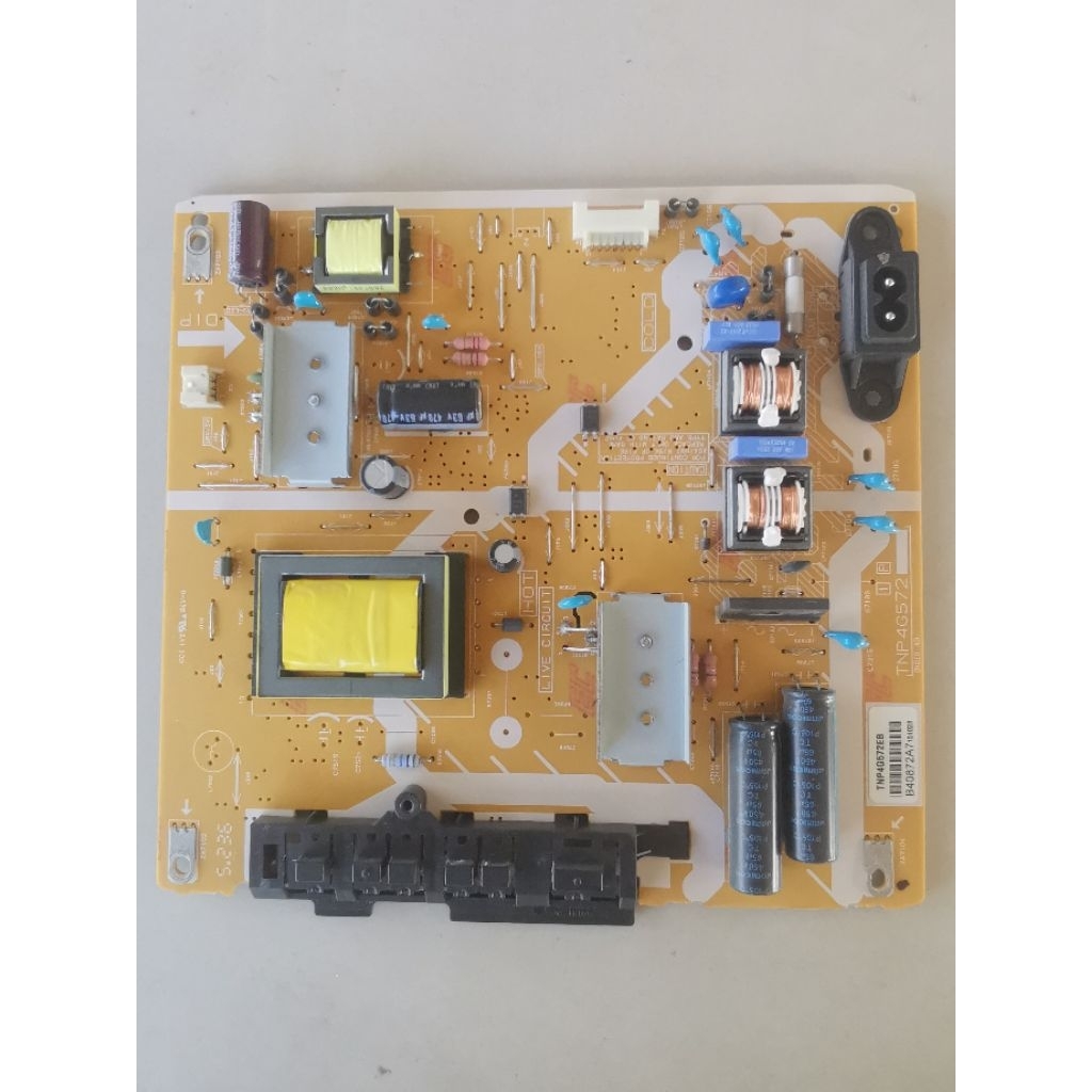 บอร์ดเพาเวอร์​ซัพพลาย​ TV Panasonic มือสอง รุ่น TH-32A410T  พาร์ท TNP4G572