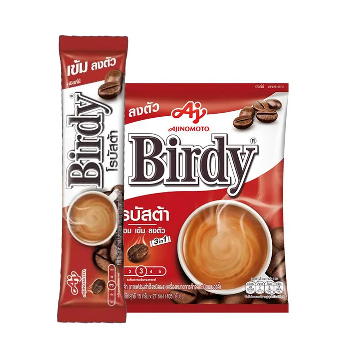 กาแฟ เบอร์ดี้ 3 อิน 1 ( 27 ซอง )