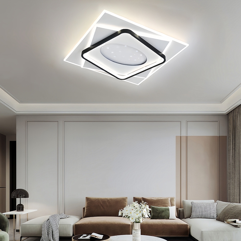 LED โคมไฟเพดาน ยุโรปตอนเหนือ ทันสมัย ความคิดสร้างสรรค์ ห้องนอน ห้องนั่งเล่น ห้องรับประทานอาหาร โคมไฟเพดาน ไฟเพดาน - รูปที่ 2